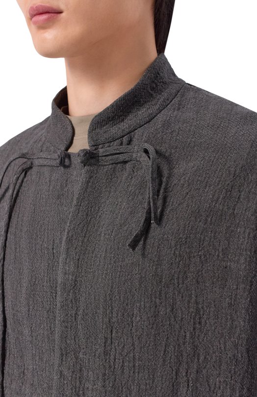 Льняная куртка Uma Wang UM6546 Серый  UM6546 Фото 5