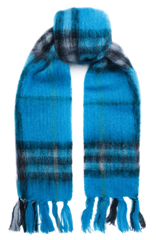 Шерстяной шарф Burberry 8112966 Синий 8112966