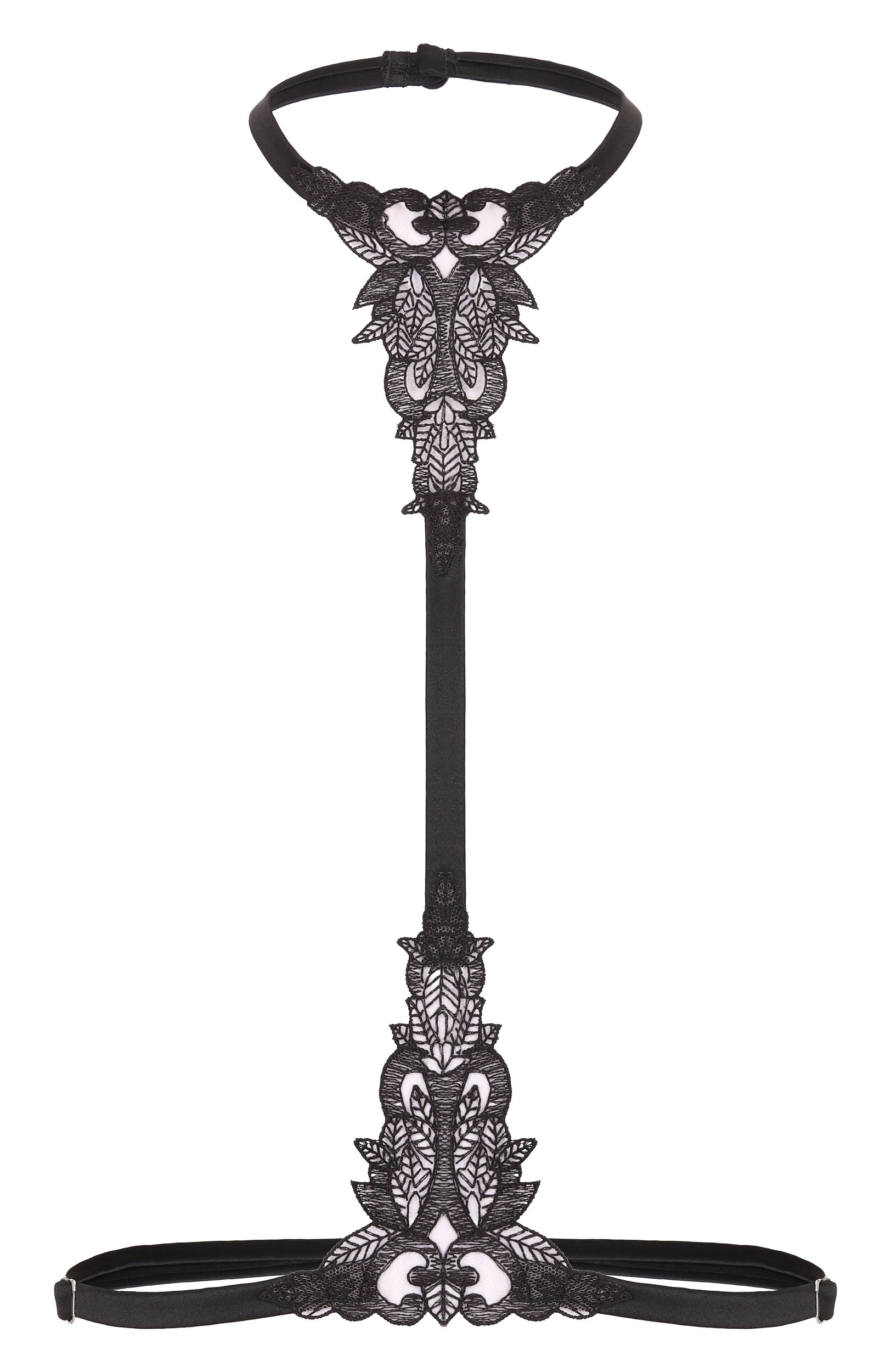 Портупея FLEUR OF ENGLAND черного цвета по цене 24730 руб., арт. FT1418, фото 1 Портупея FLEUR OF ENGLAND, арт. FT1418, фото 1