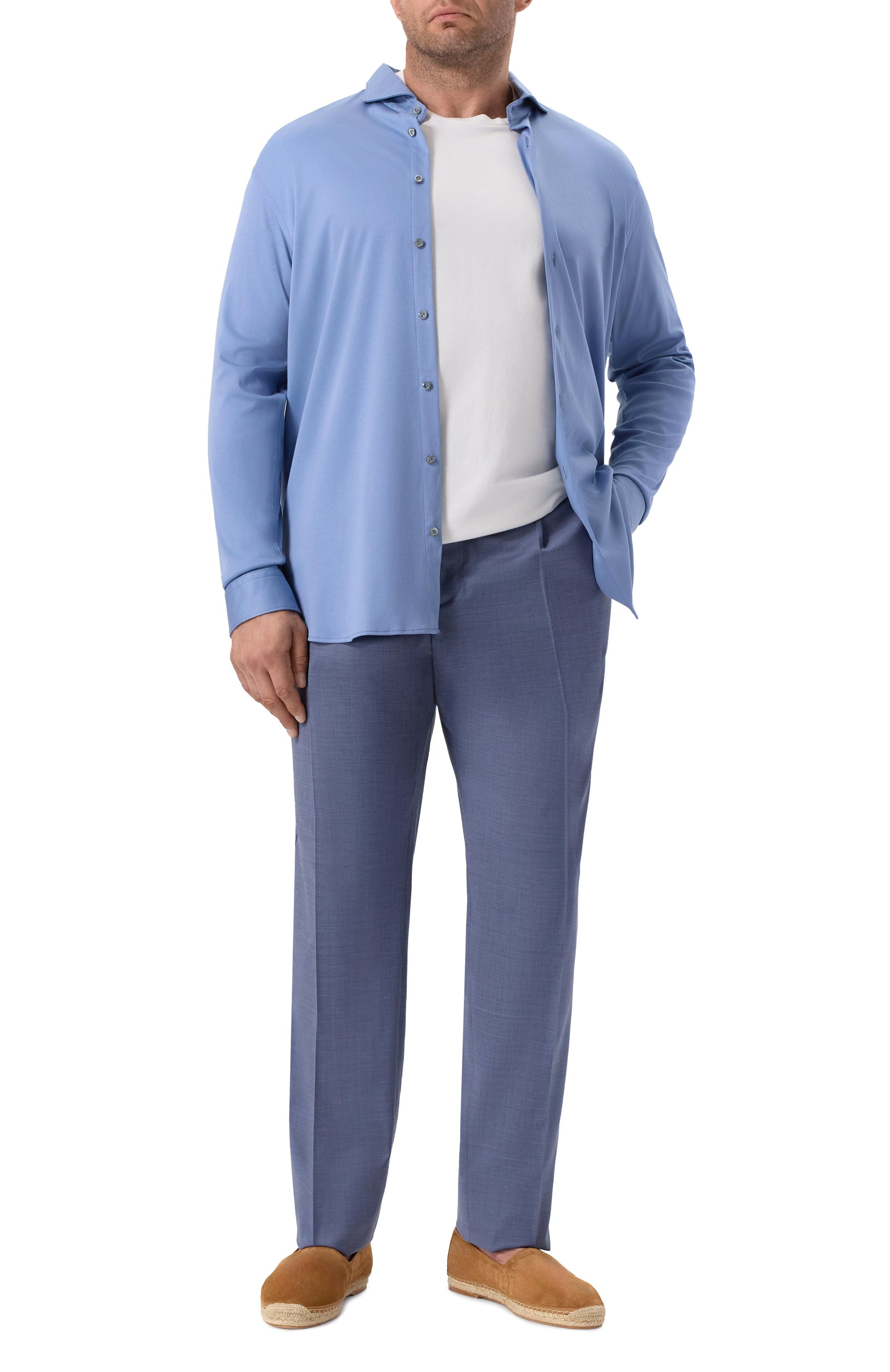 Шерстяные брюки ZILLI, арт. CPPTA1M028660014U/56, фото 2