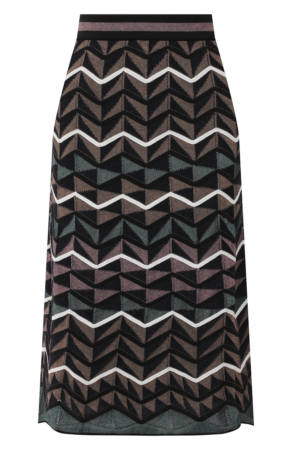 Юбка из смеси шерсти и хлопка M MISSONI разноцветного цвета по цене 42850 руб., арт. 2DH00060/2K001Z, фото 1 Юбка из смеси шерсти и хлопка M MISSONI, арт. 2DH00060/2K001Z, фото 1