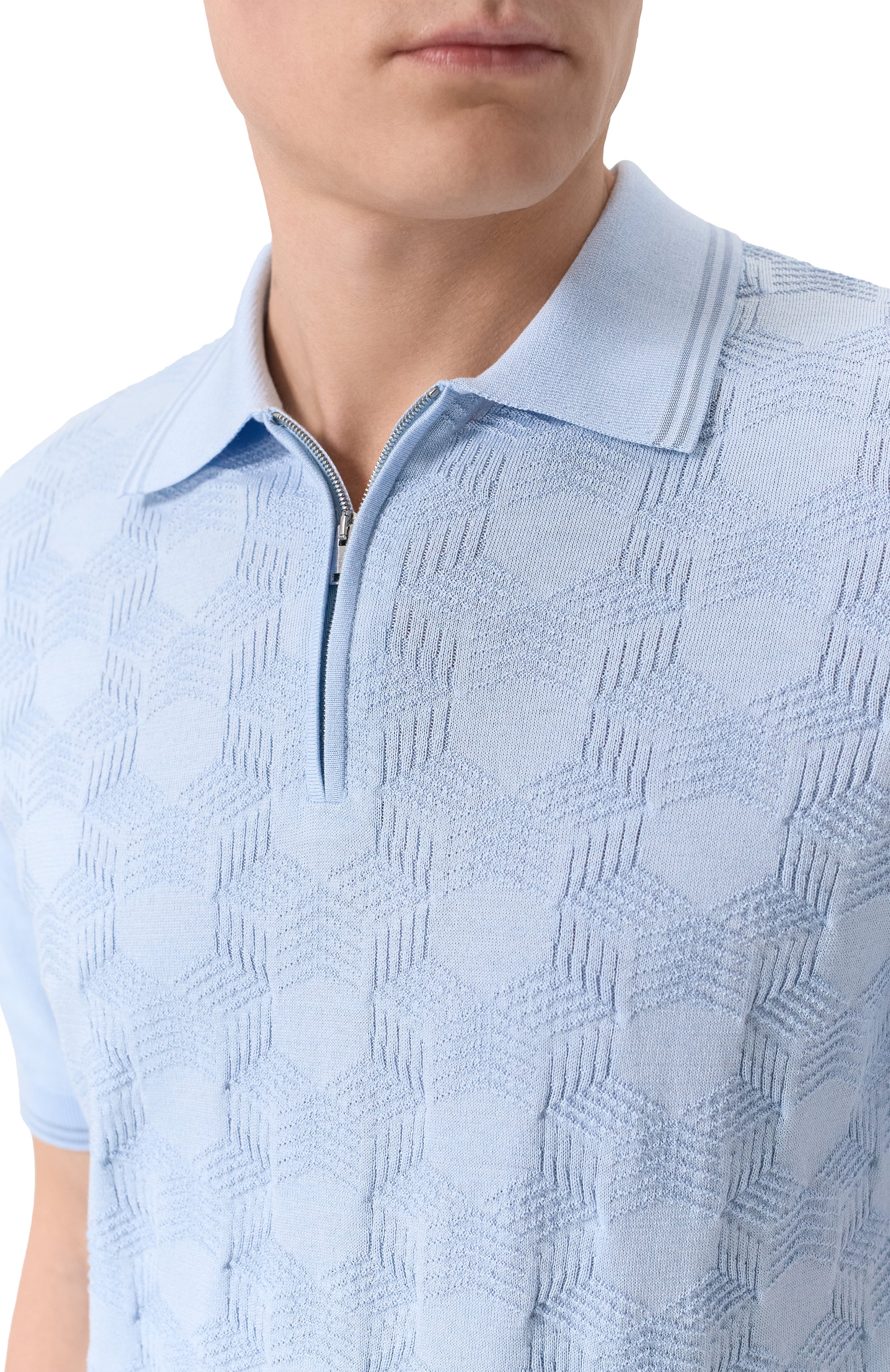 Поло из шелка и хлопка MVST, арт. M26.CSM.K426, фото 5