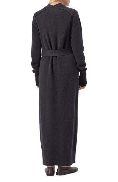 Кардиган из шерсти и кашемира BOSS темно-серого цвета по цене 47950 руб., арт. 50550488, фото 4 Кардиган из шерсти и кашемира BOSS, арт. 50550488, фото 4