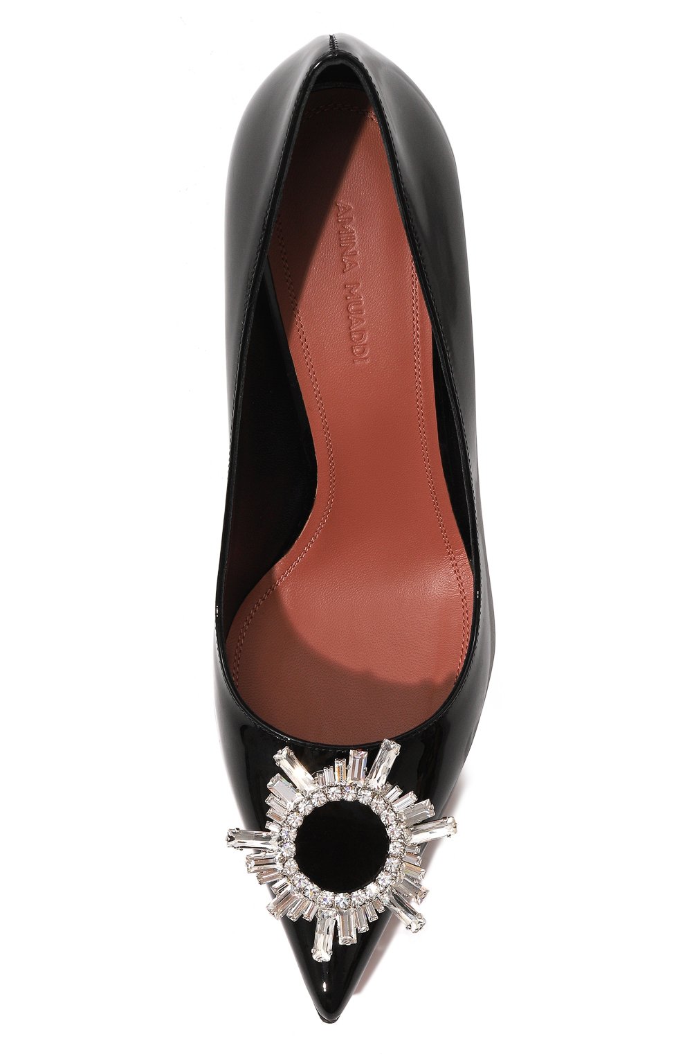 Кожаные туфли begum AMINA MUADDI, арт. BEGUM PUMP 95/PATENT, фото 4