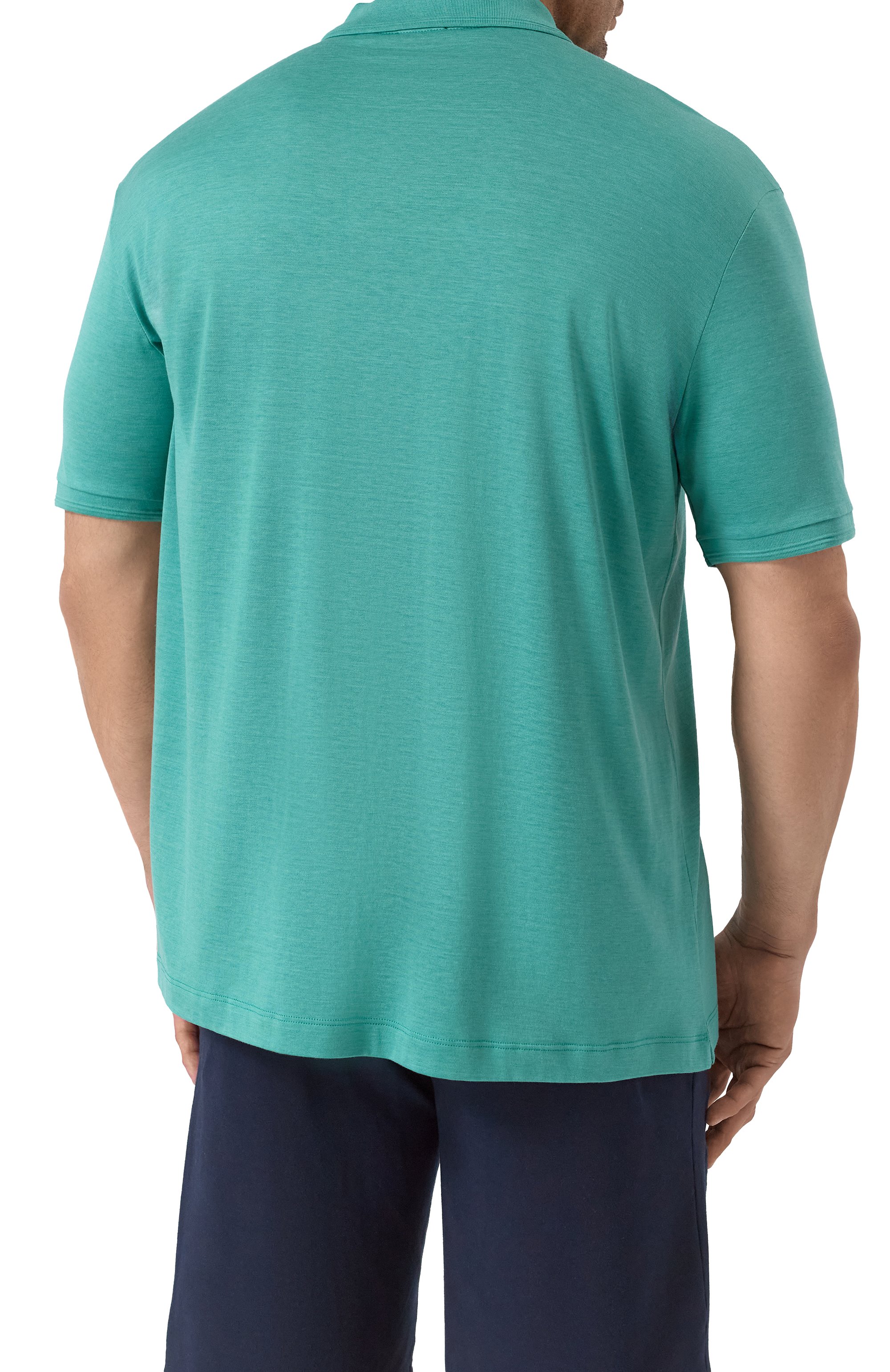 Поло из шелка и хлопка PAUL&SHARK, арт. 25411208/3XL, фото 4