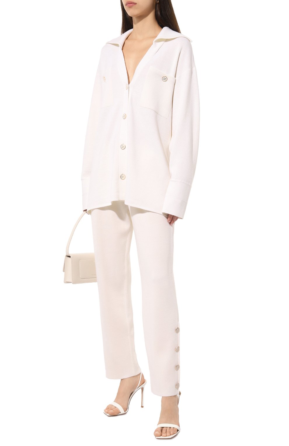 Брюки из шерсти и вискозы AND THE BRAND, арт. W25-P056-1402-101, фото 2