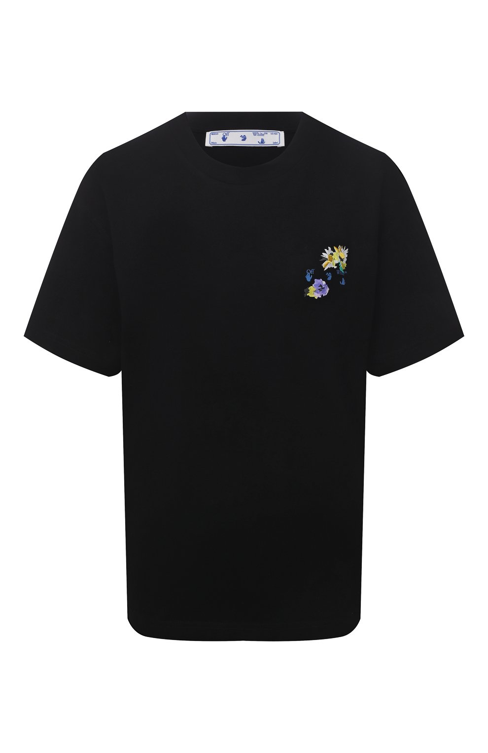 Хлопковая футболка OFF-WHITE, арт. 0WAA089S21JER002, фото 1