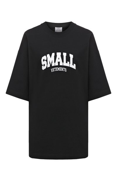 Хлопковая футболка VETEMENTS, арт. UE63TR800B