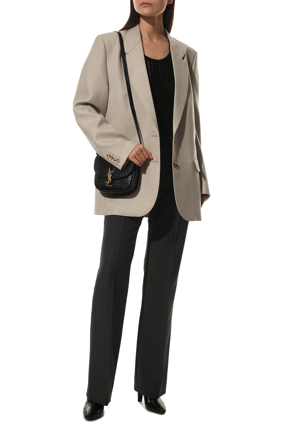 Ботильоны SAINT LAURENT, арт. 670757/26000, фото 2