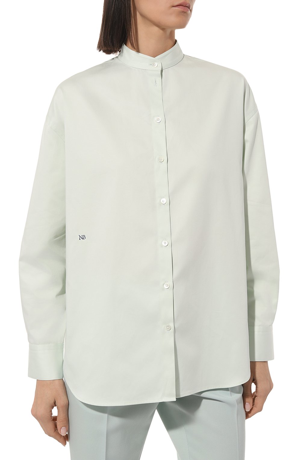 Хлопковая рубашка NOBLE&BRULEE, арт. NB10/6013004/027, фото 3