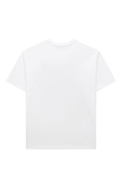 Хлопковая футболка MSGM KIDS, арт. MS029530, фото 2