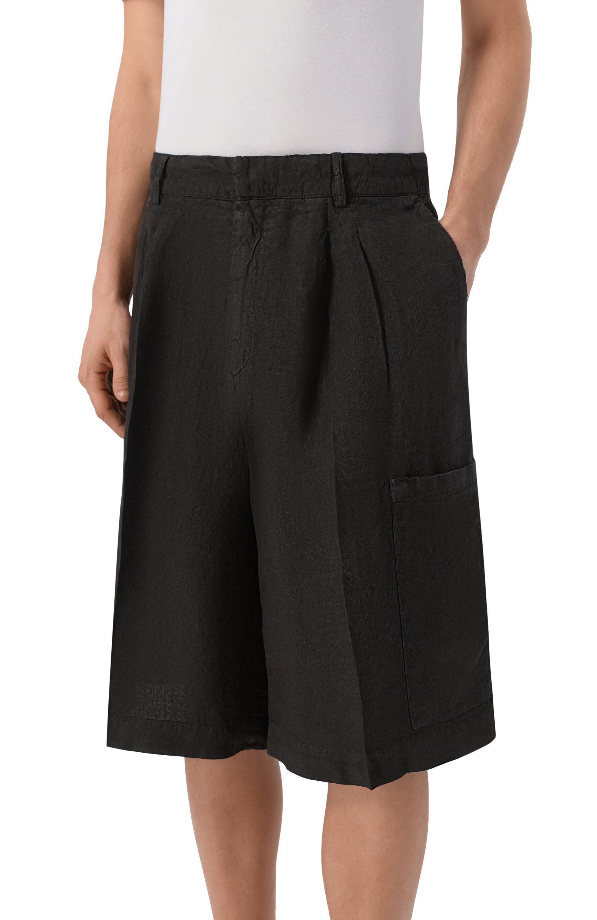 Льняные шорты INLINUM, арт. C0ST/TR0PEA, фото 3