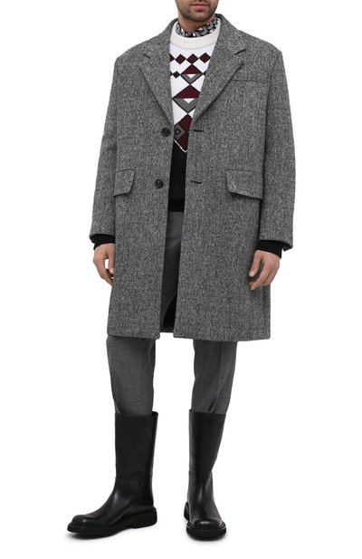 Шерстяное пальто PRADA, арт. SGB593-1XQD-F0031-202, фото 2