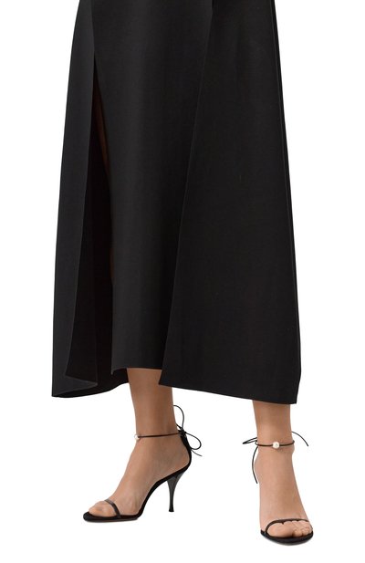 Кожаные босоножки narumi 85 NEOUS черного цвета по цене 81950 руб., арт. 00453N01F01, фото 3 Кожаные босоножки narumi 85 NEOUS, арт. 00453N01F01, фото 3