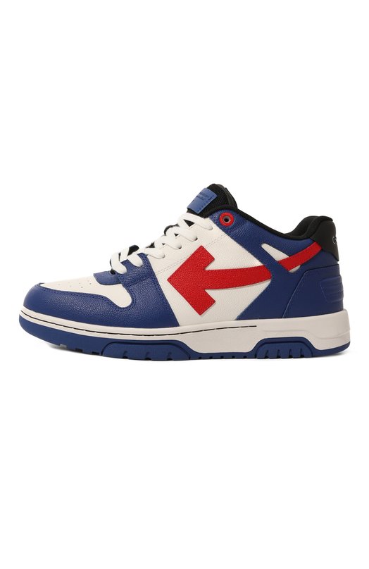 Комбинированные кеды Out of Office Off-White 0MIA189F24LEA00D4525 Синий  0MIA189F24LEA00D4525 Фото 4