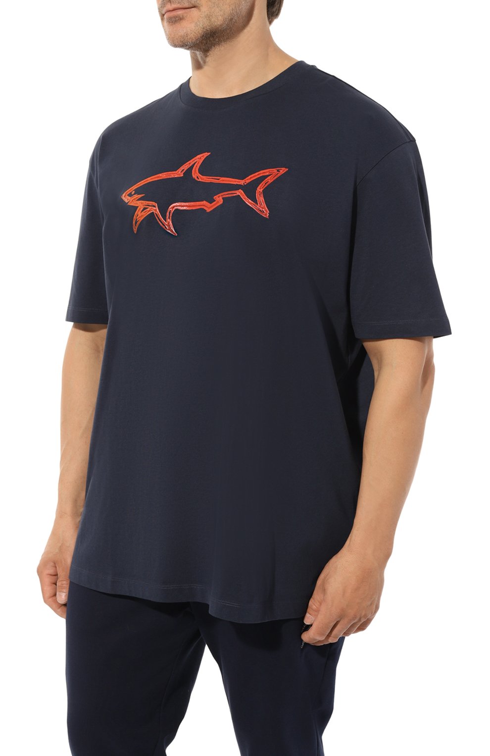 Хлопковая футболка PAUL&SHARK, арт. 12311633/3XL-6XL, фото 3
