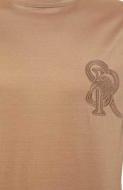 Хлопковая футболка  STEFANO RICCI, арт. MNH4103000/TE0001, фото 5