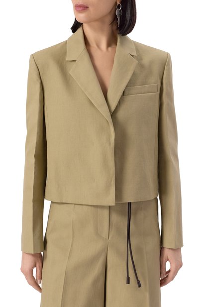 Жакет из хлопка и льна JUUN.J, арт. JW5311W01H, фото 3