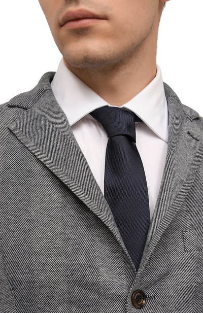 Шелковый галстук LUIGI BORRELLI, арт. LC80/1431, фото 2