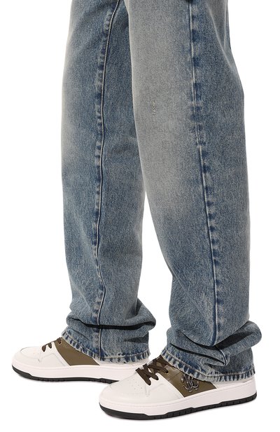 Кожаные кеды ROBERTO CAVALLI, арт. 20727 B, фото 3