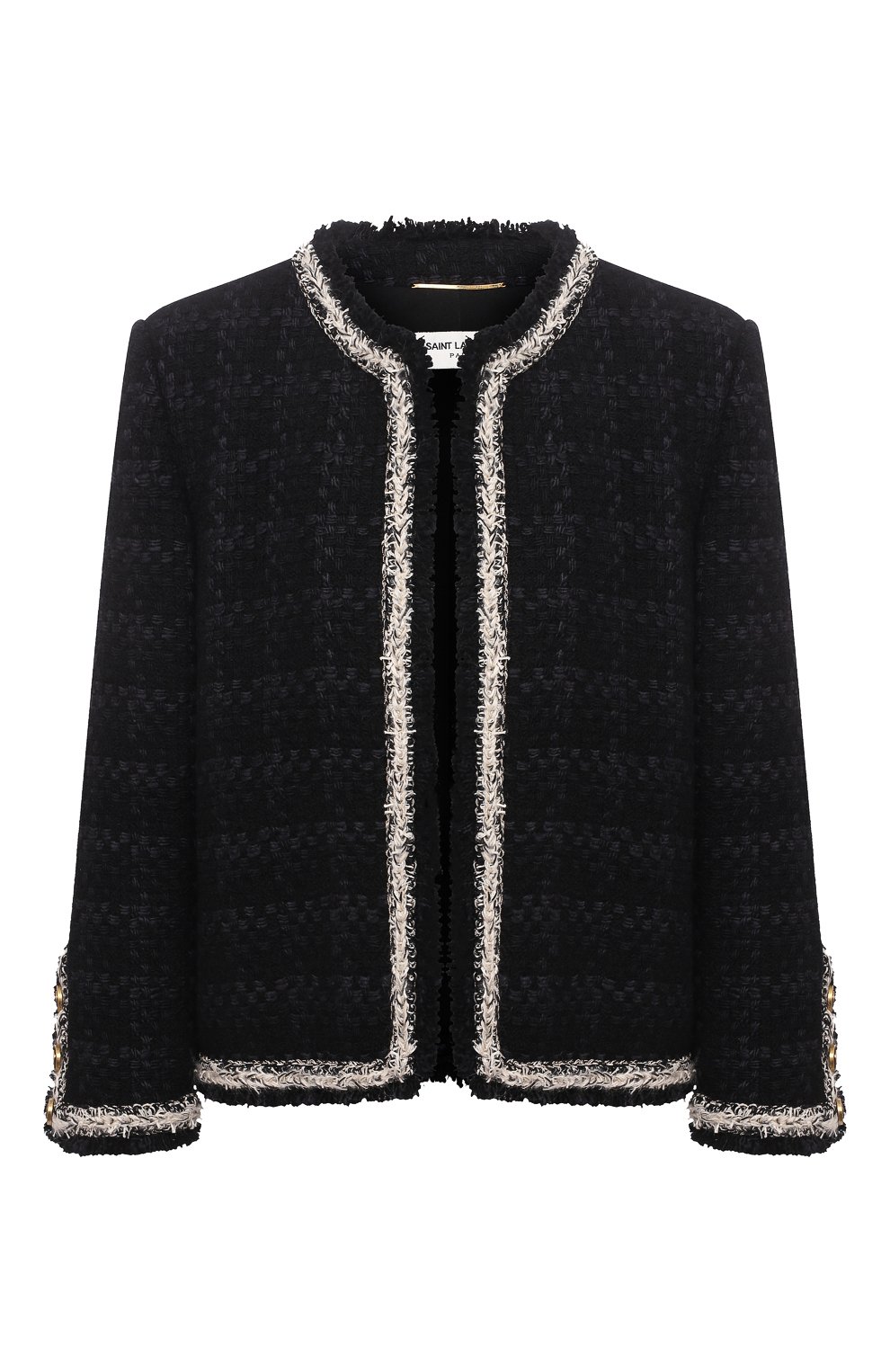 Жакет из шерсти и шелка SAINT LAURENT, арт. 653214/Y5C78, фото 1