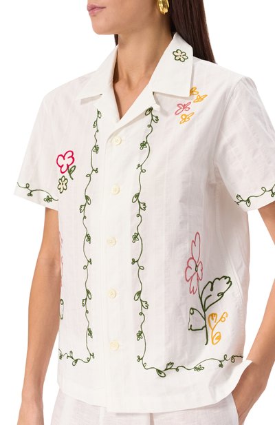 Хлопковая рубашка DUNST, арт. UDSH5B129E2, фото 5