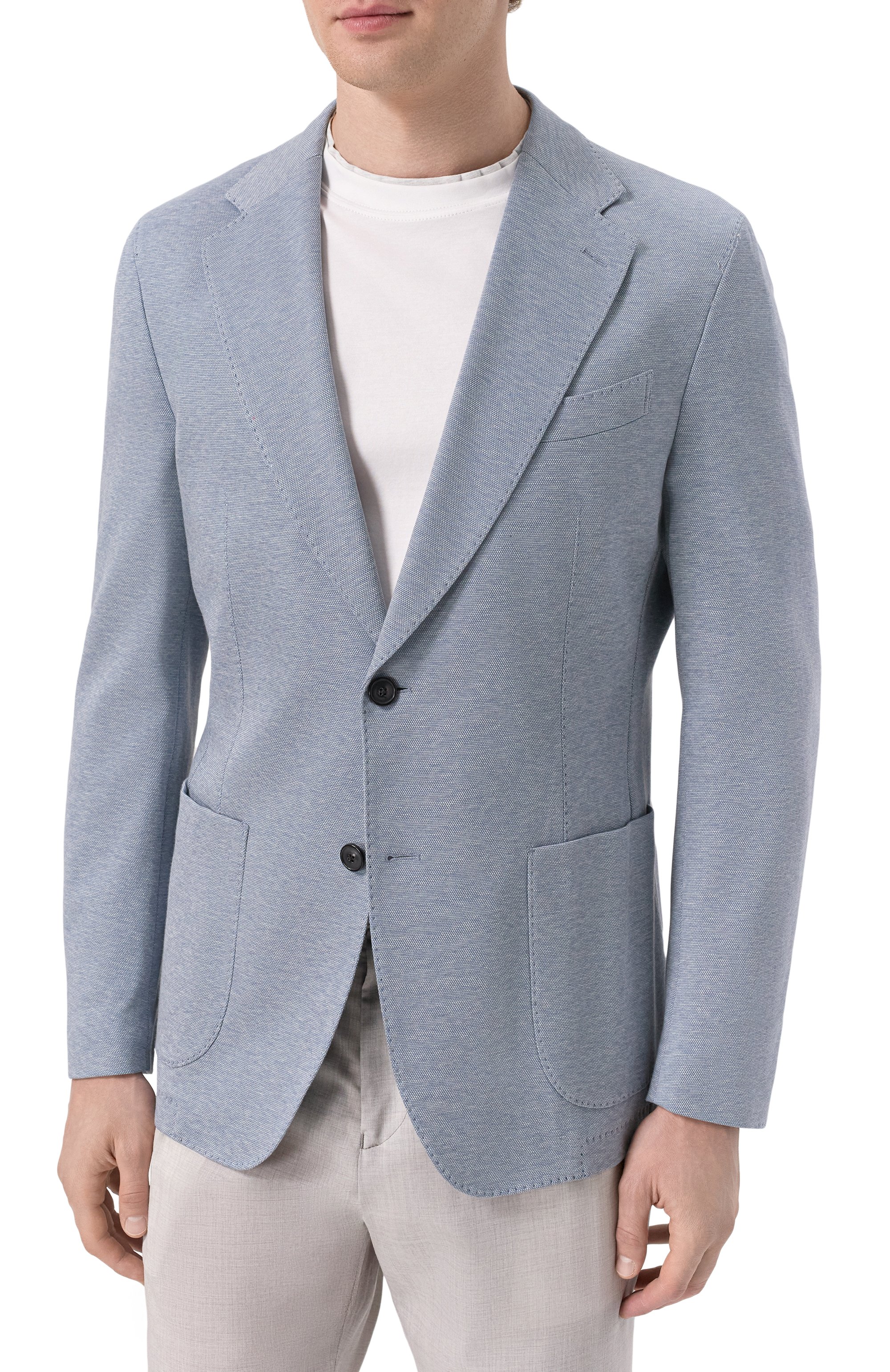 Хлопковый пиджак WINDSOR, арт. 13 GI0RN0-J 10013090/10013090, фото 4