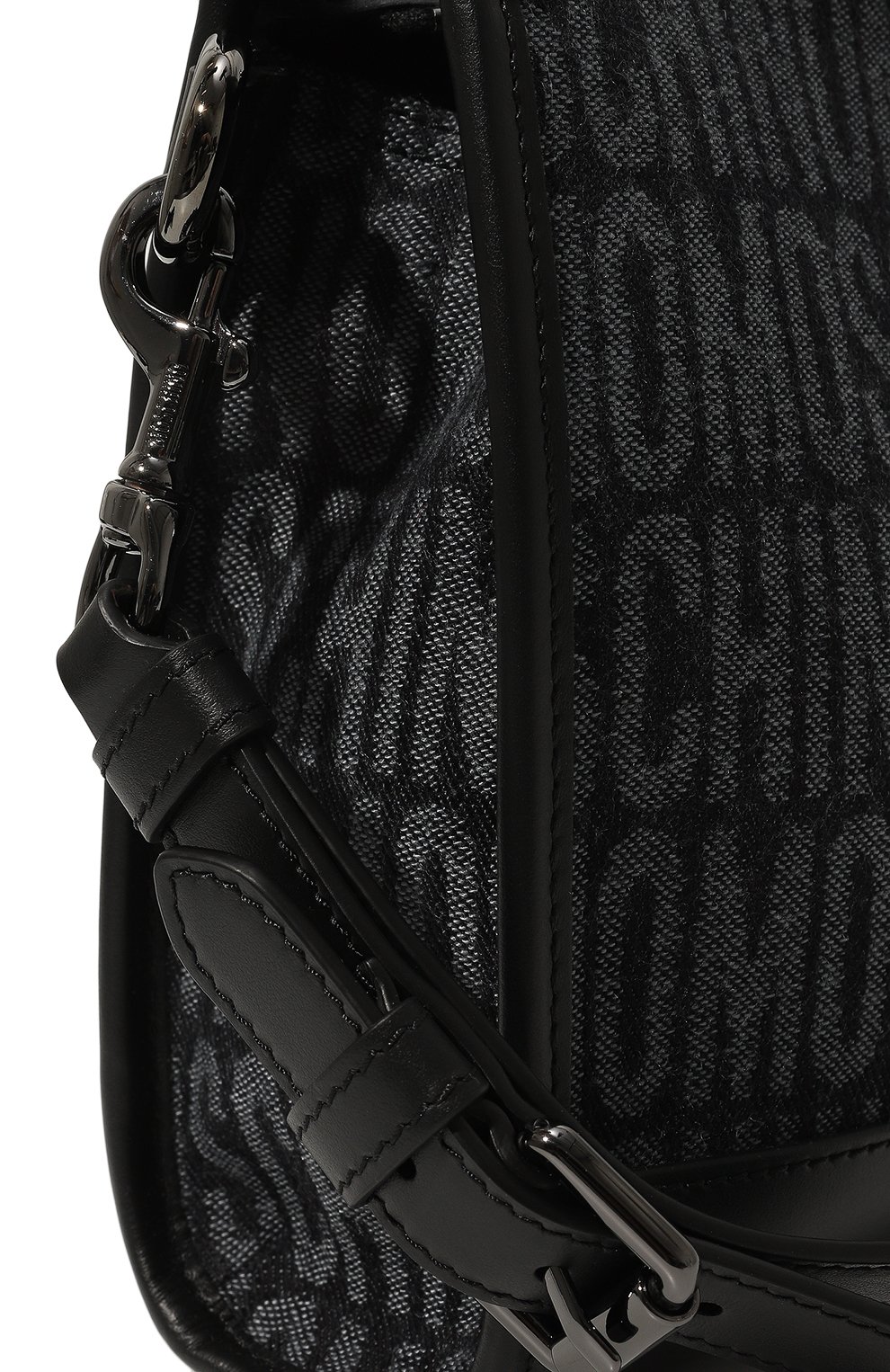 Борсетка MOSCHINO темно-серого цвета по цене 59950 руб., арт. A8408/8274, фото 3 Борсетка MOSCHINO, арт. A8408/8274, фото 3