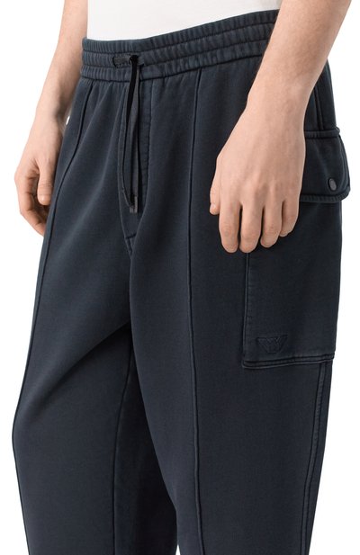 Хлопковые джоггеры EMPORIO ARMANI, арт. EM004864/AF13713, фото 5