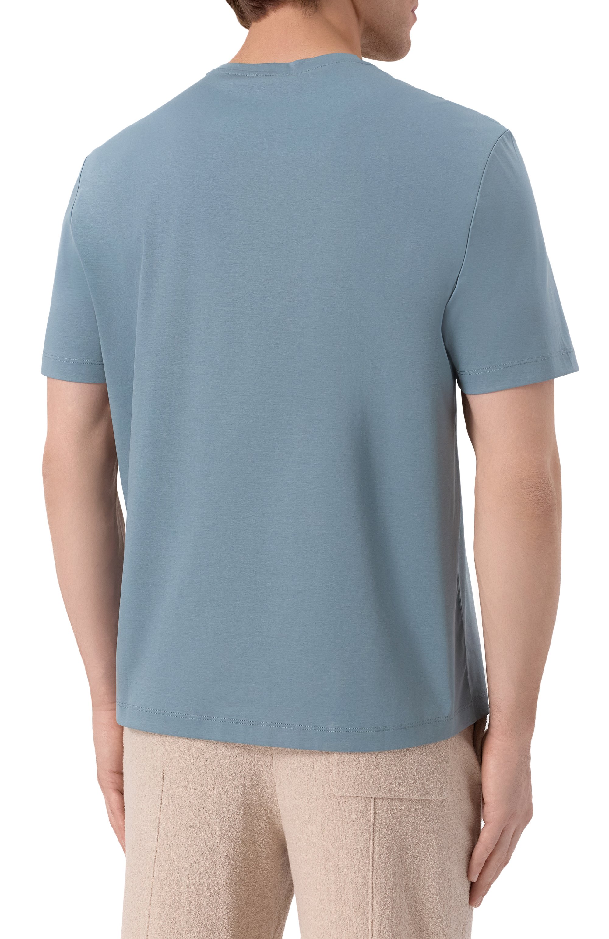 Хлопковая футболка 12 STOREEZ, арт. 132741, фото 4