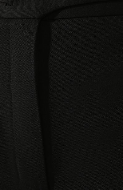 Шерстяные шорты SAINT LAURENT черного цвета по цене 134500 руб., арт. 616211/Y512W, фото 5 Шерстяные шорты SAINT LAURENT, арт. 616211/Y512W, фото 5