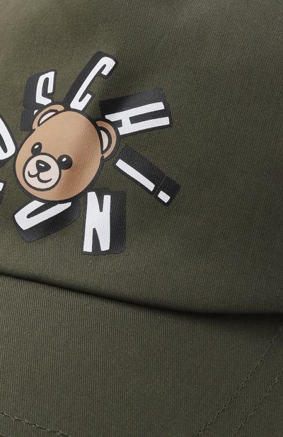 Хлопковая бейсболка MOSCHINO, арт. HVX01N/L0A00, фото 3