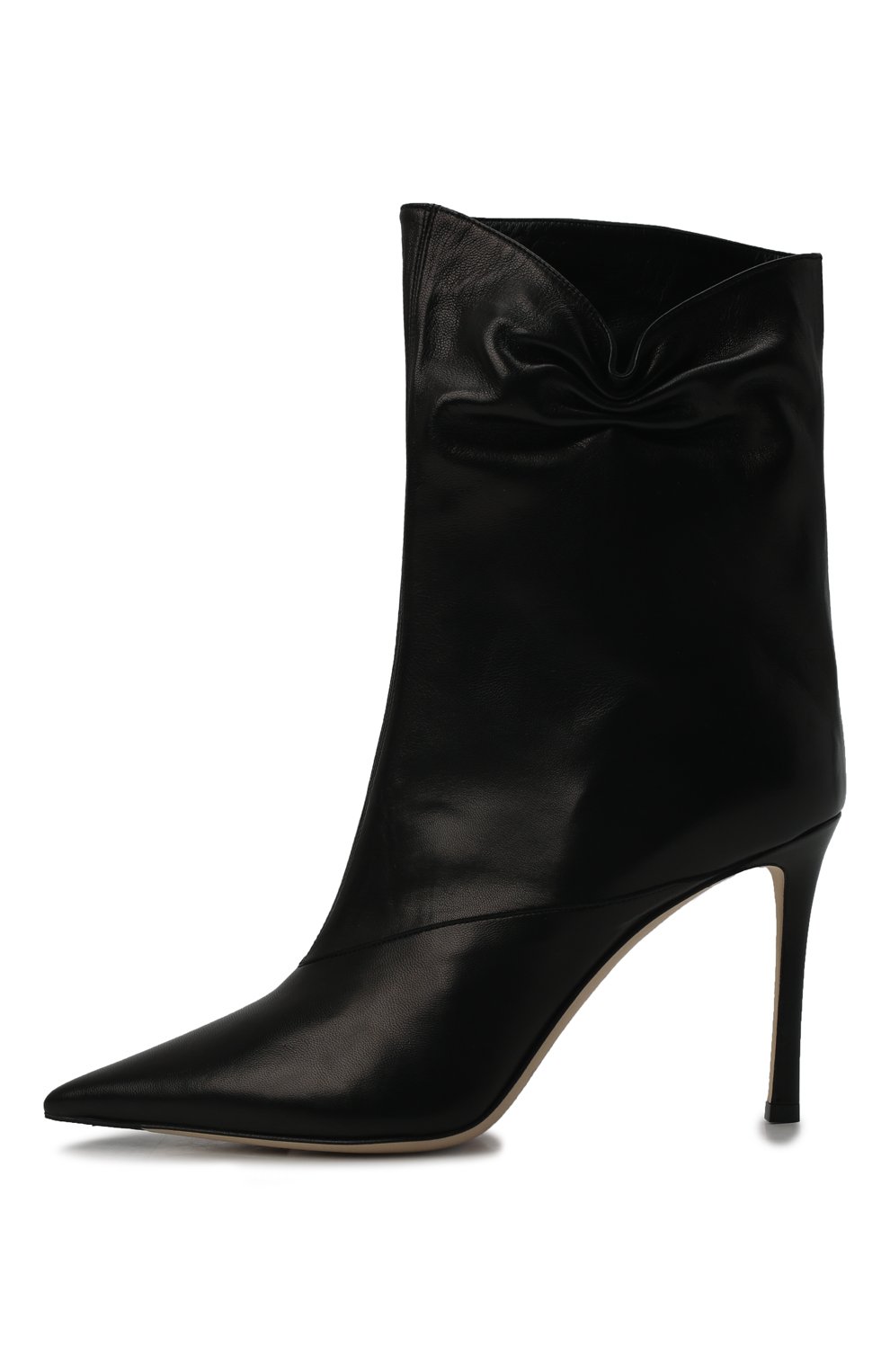 Кожаные ботильоны oriel 95 JIMMY CHOO, арт. 0RIEL 95/NAP, фото 4