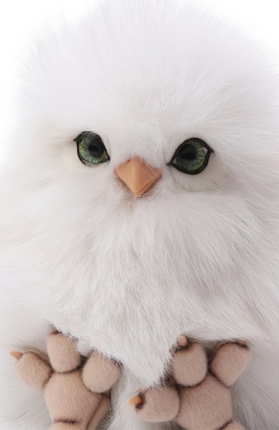 Мягкая игрушка совенок из песца CAROLON, арт. МИ-25-ЛГ-002-6, фото 4