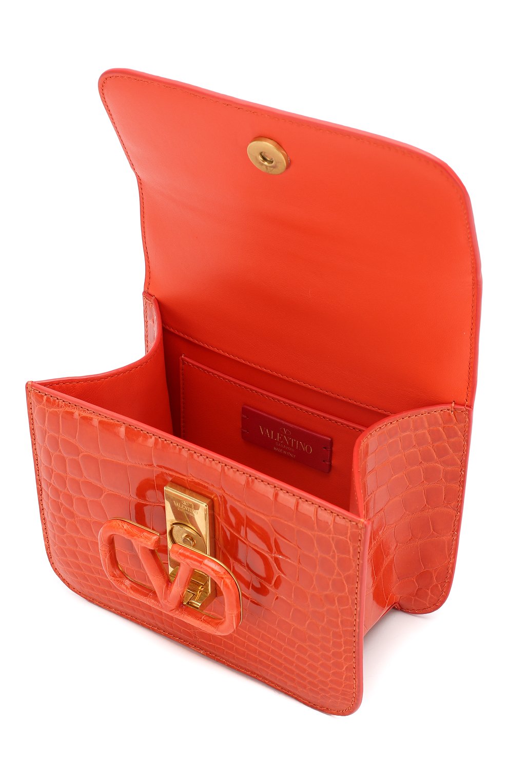 Сумка vsling small из кожи аллигатора VALENTINO, арт. SW0B0F01/XDE/AMIS, фото 4