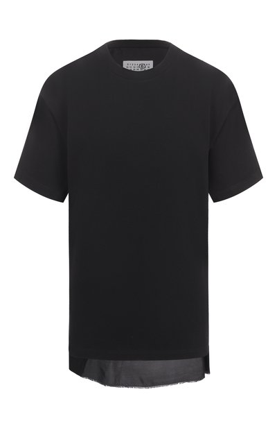 Женская хлопковая футболка MM6, арт. S52GC0333/M20050