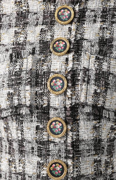 Платье DOLCE & GABBANA светло-серого цвета по цене 243500 руб., арт. F6E8RZ/FQMHE, фото 5 Платье DOLCE & GABBANA, арт. F6E8RZ/FQMHE, фото 5