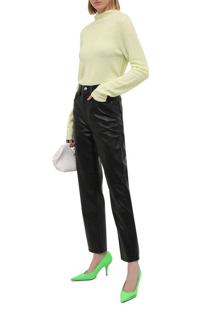 Текстильные туфли knife BALENCIAGA, арт. 628602/W1802, фото 2