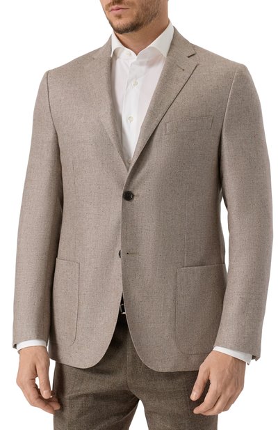 Пиджак из шелка и шерсти CORNELIANI, арт. 266002-2618264, фото 4