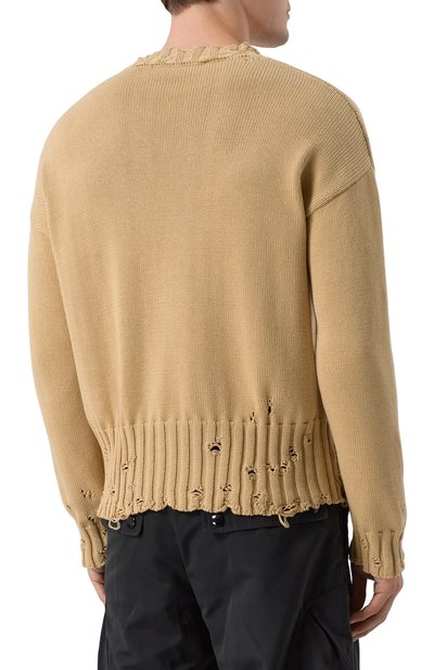 Хлопковый свитер MARNI, арт. GCMG0210A0/UFC652, фото 4