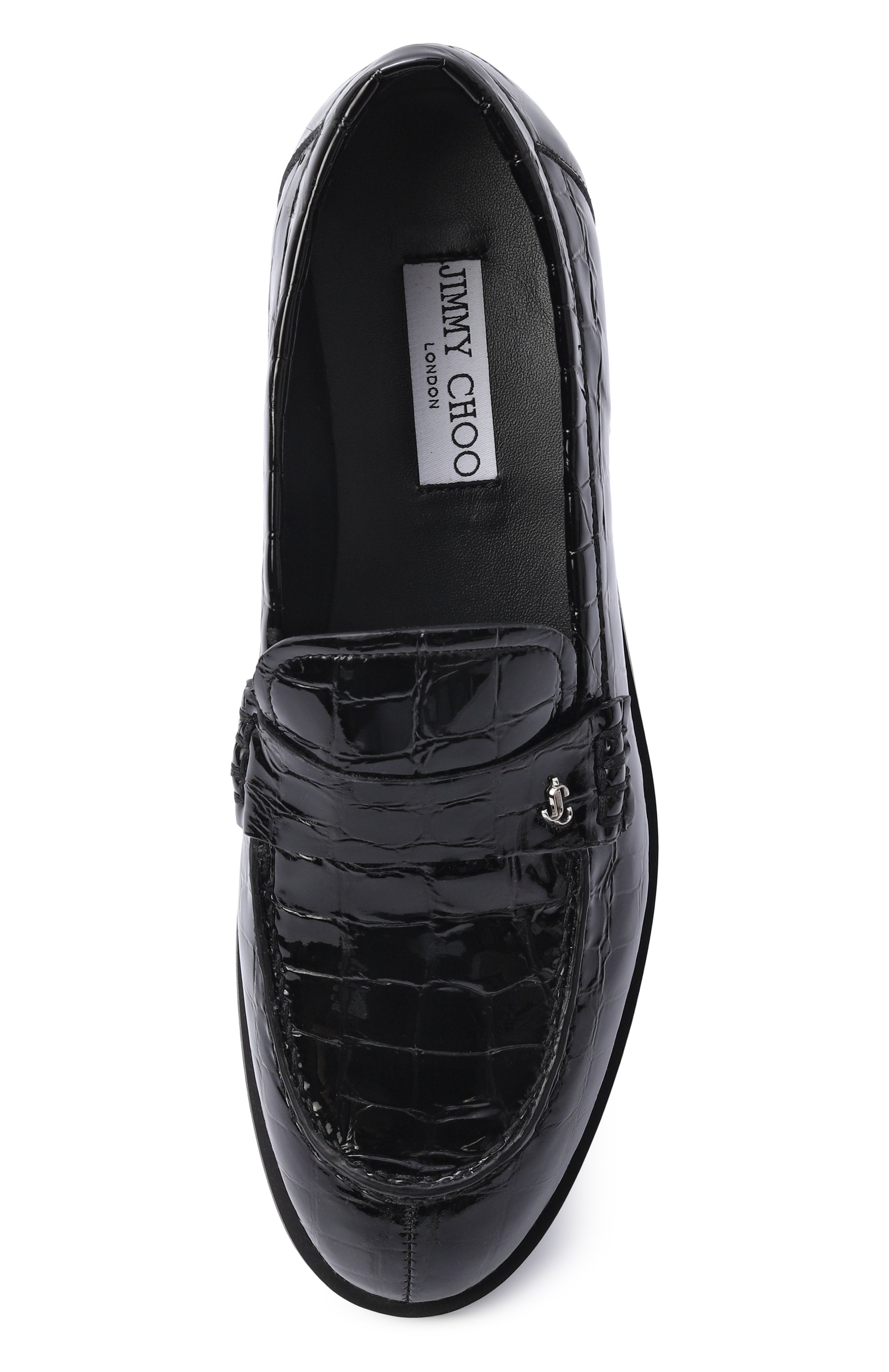 Кожаные лоферы ivy JIMMY CHOO, арт. IVY L0AFER/CBH, фото 6