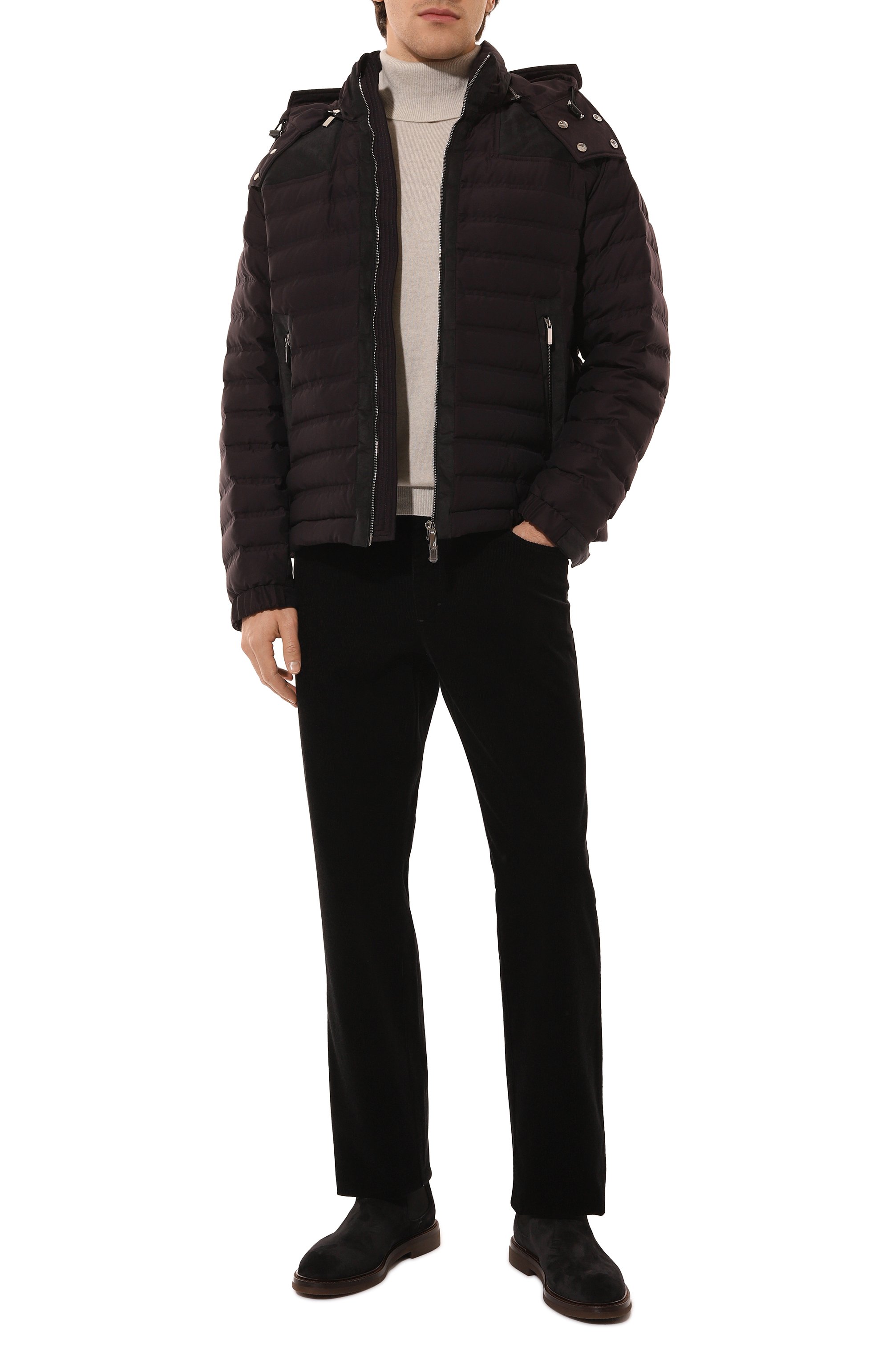 Вельветовые брюки ZILLI, арт. J5T101M0193VUC000, фото 2