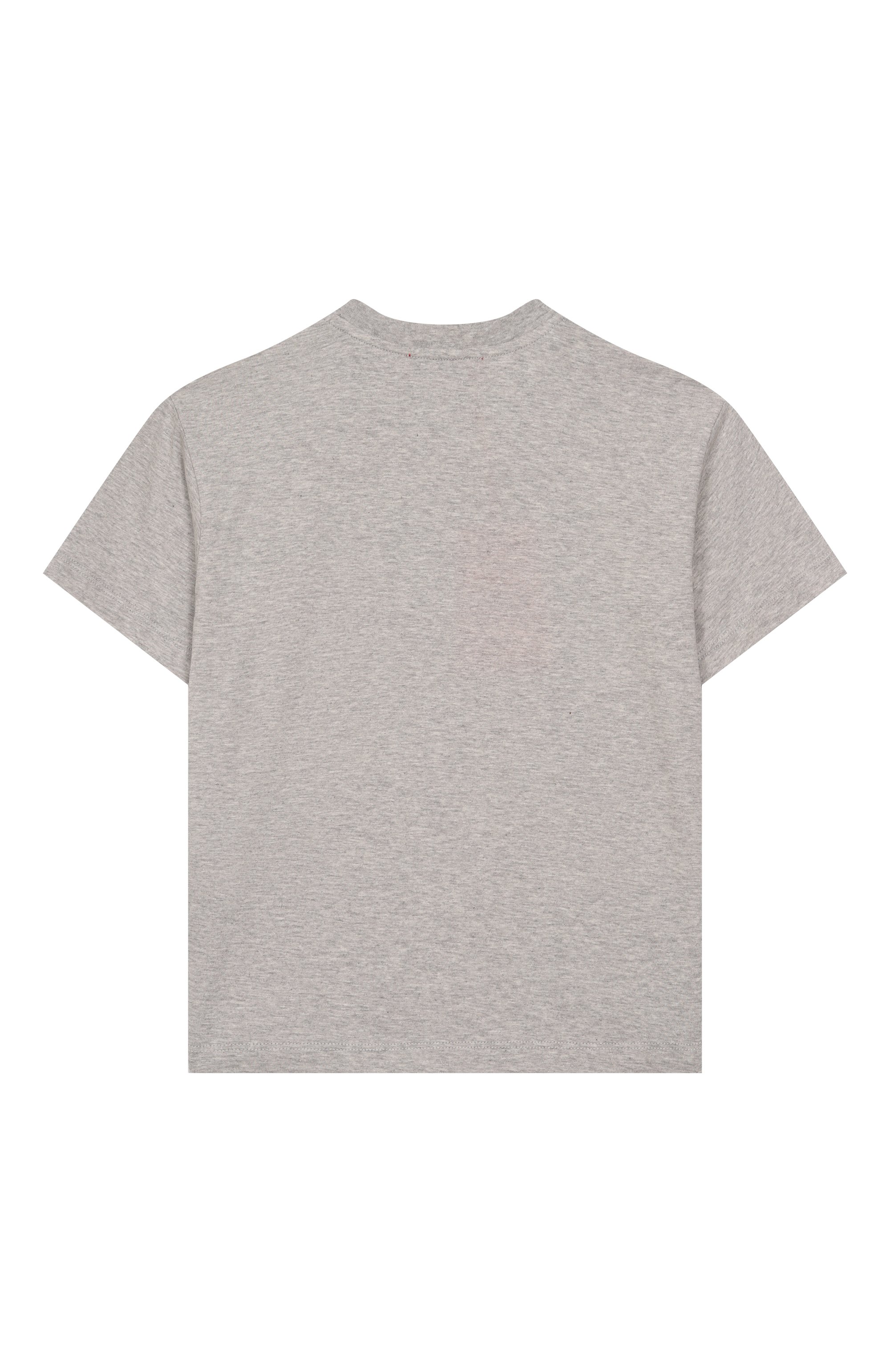 Хлопковая футболка MAX&CO серого цвета по цене 7865 руб., арт. MX0005-MX00P, фото 2 Хлопковая футболка MAX&CO, арт. MX0005-MX00P, фото 2