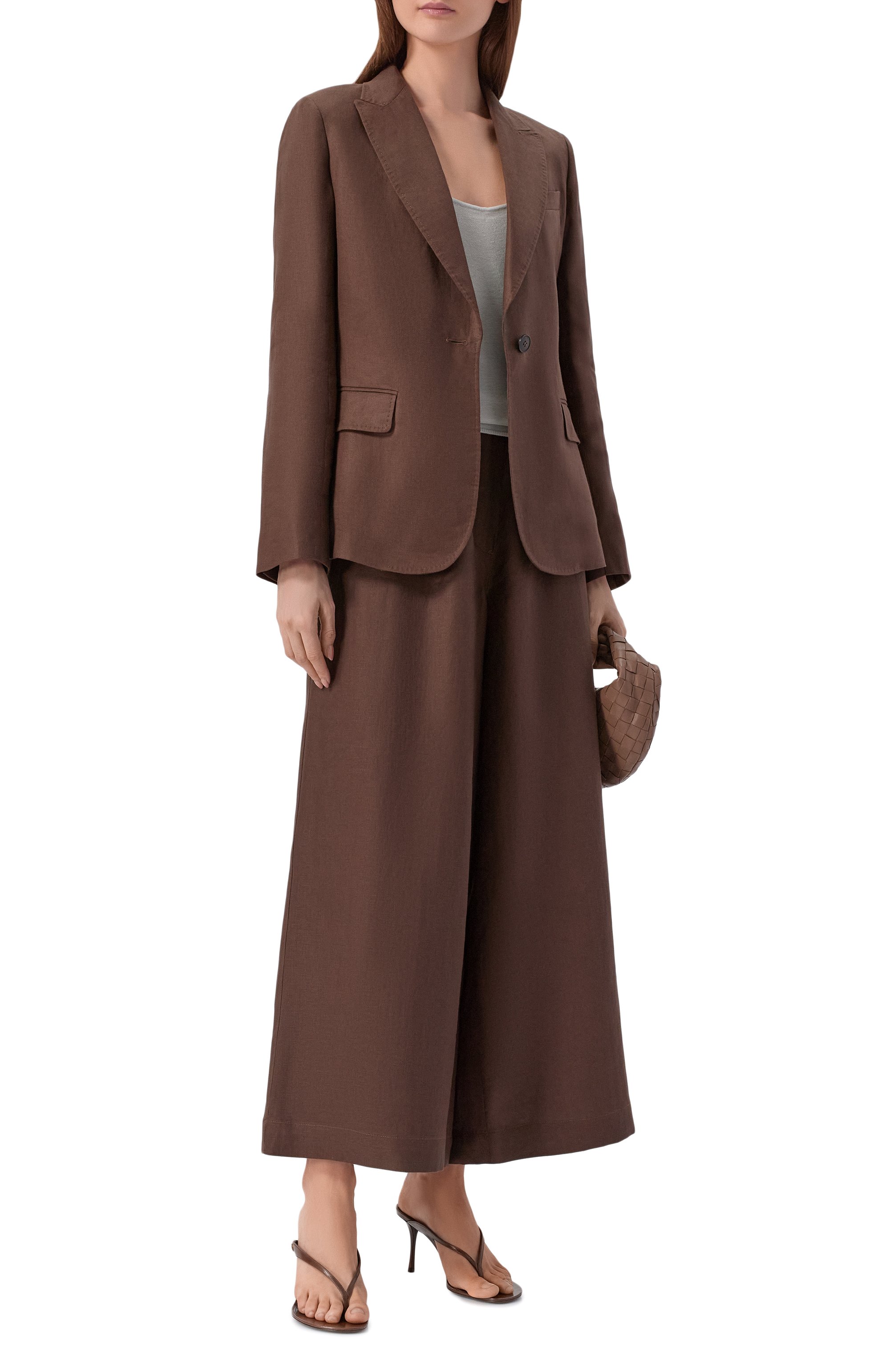 Льняной жакет WEEKEND MAX MARA, арт. WKDNALUT, фото 2