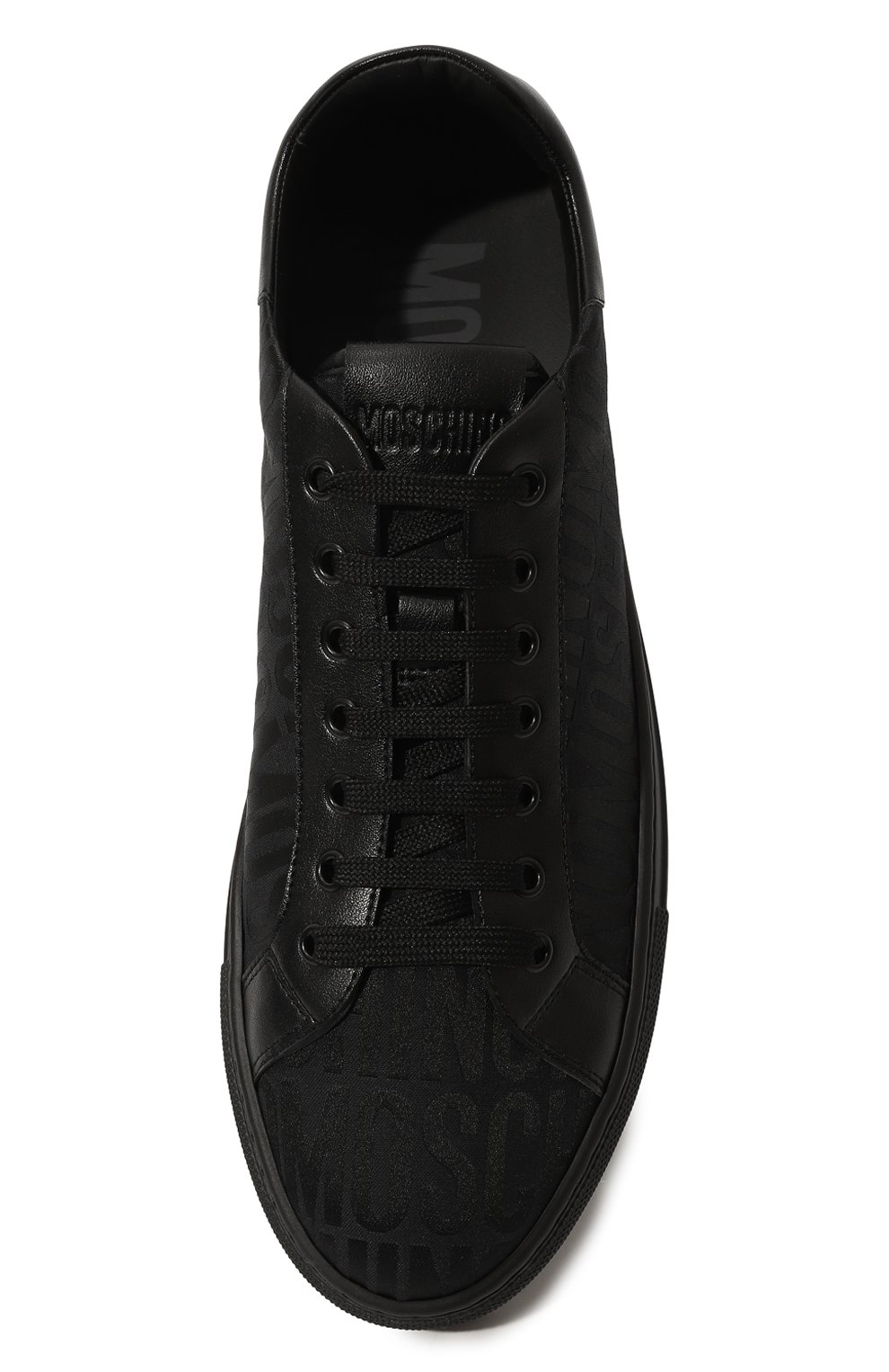 Текстильные кеды MOSCHINO, арт. MM15012G1I/101, фото 6