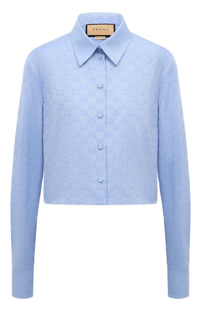 Хлопковая рубашка GUCCI, арт. 770160/ZAM9M, фото 1