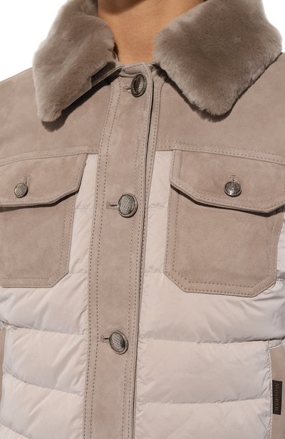 Пуховая куртка petunia-fur-uro MOORER, арт. PETUNIA/UR0, фото 5