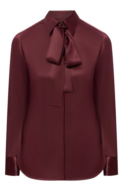 Женская атласная рубашка KITON, арт. D48407K0586I