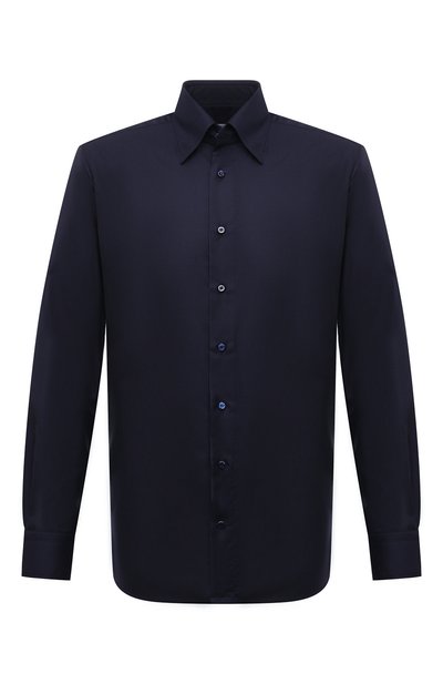 Мужская сорочка из кашемира и шелка ZILLI, арт. MFW-87060-3/ZS128