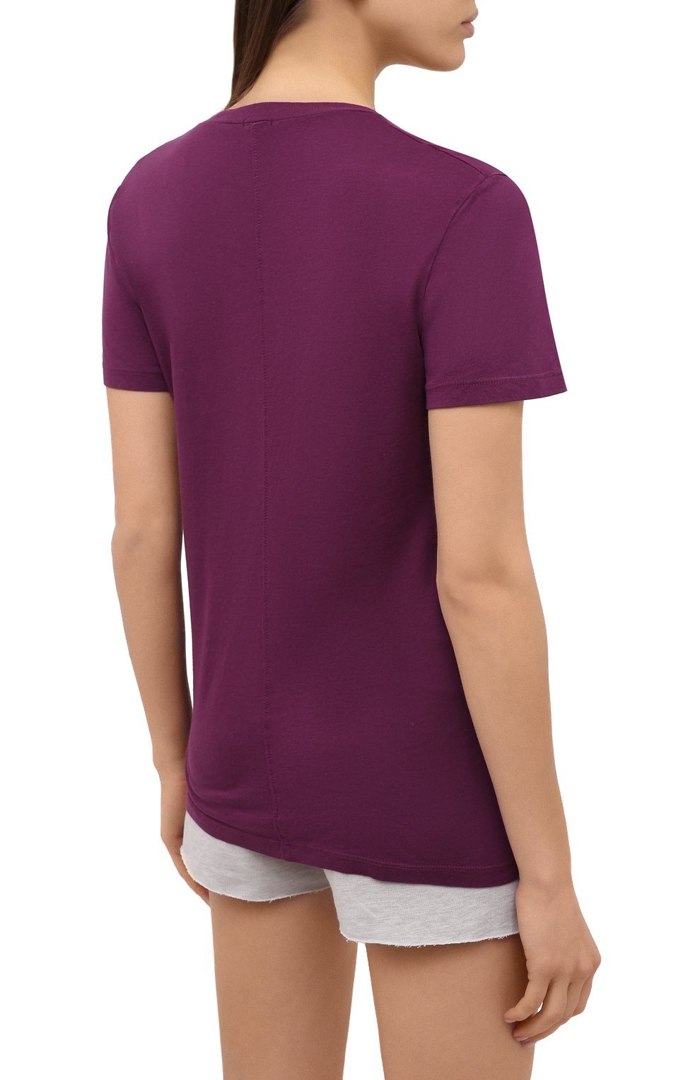 Футболка из смеси вискозы и хлопка MONROW, арт. HT218CM, фото 4